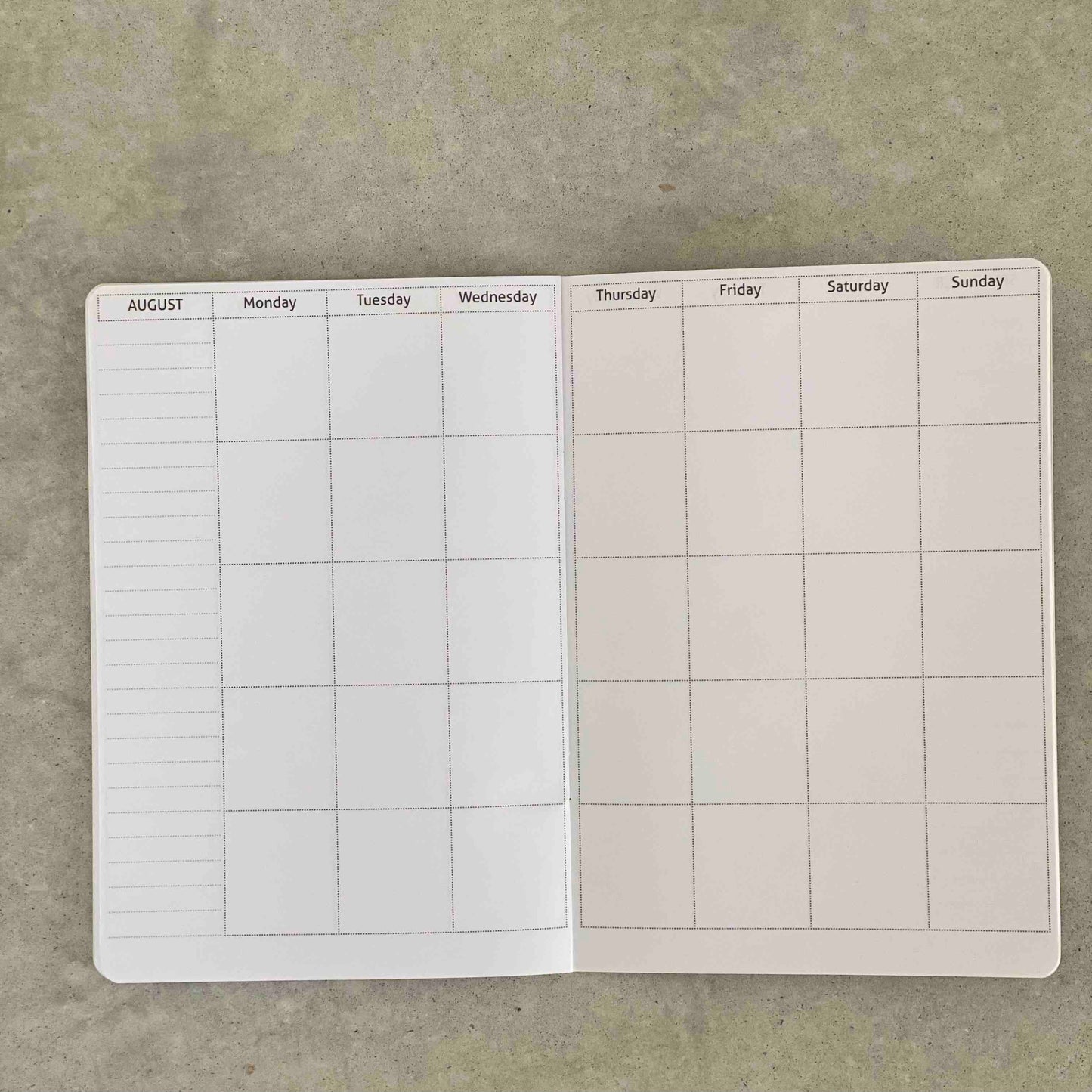 The Master Monthly Calendar