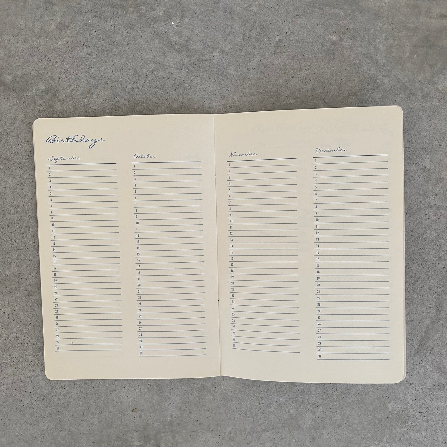 Master Address Book
