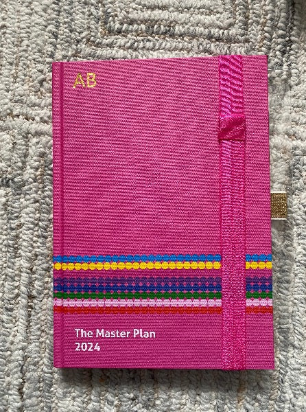 2024 Master Plan Diary - Pink