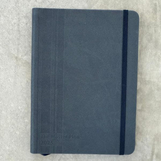 2025 Master Plan Diary - Gravel Grey Blue