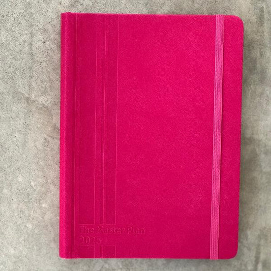 2025 Master Plan Diary - Wildberry Pink