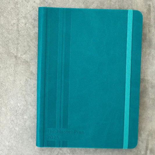 2025 Master Plan Diary - Real Teal